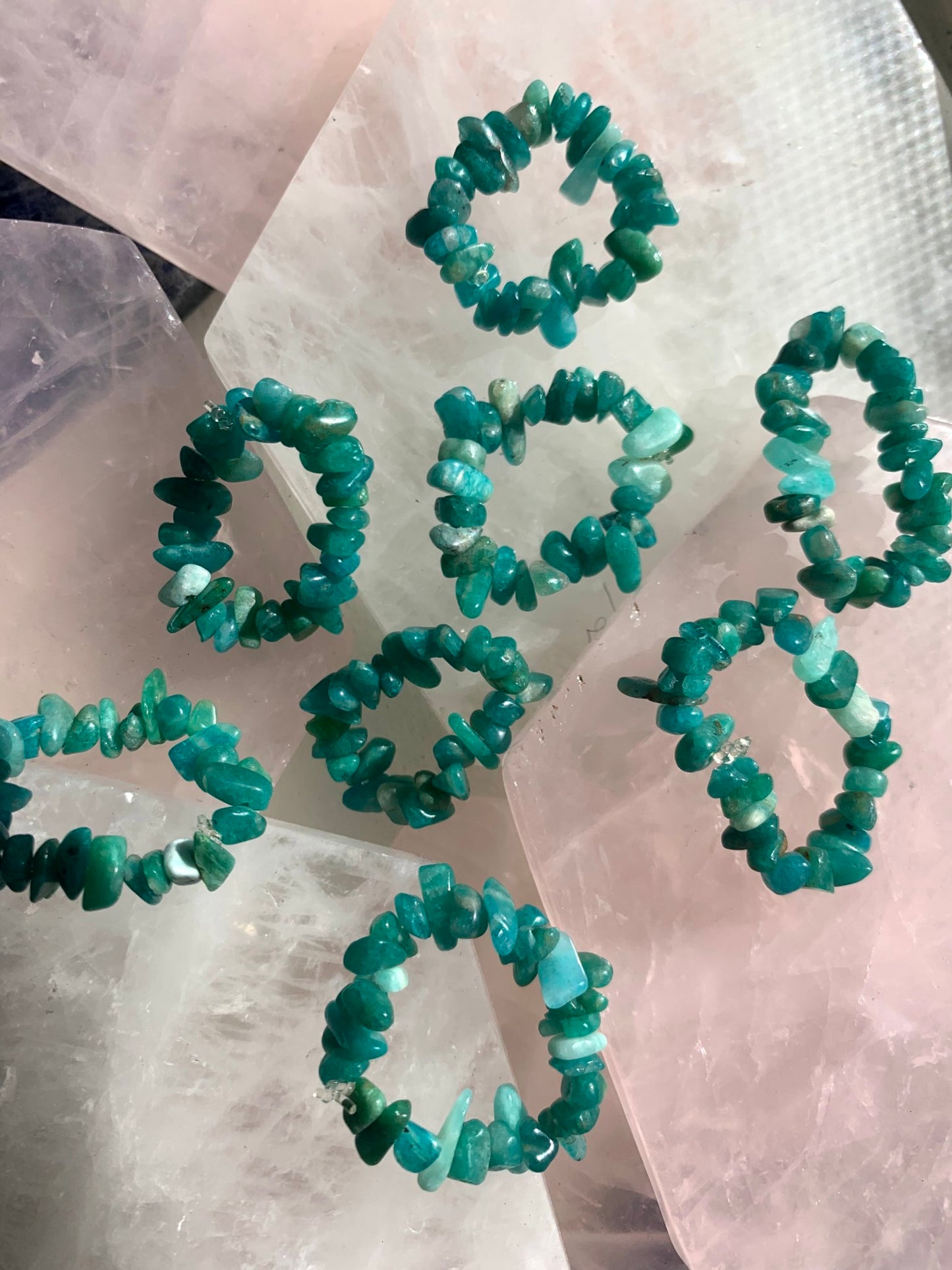 Amazonite Gravel Ring