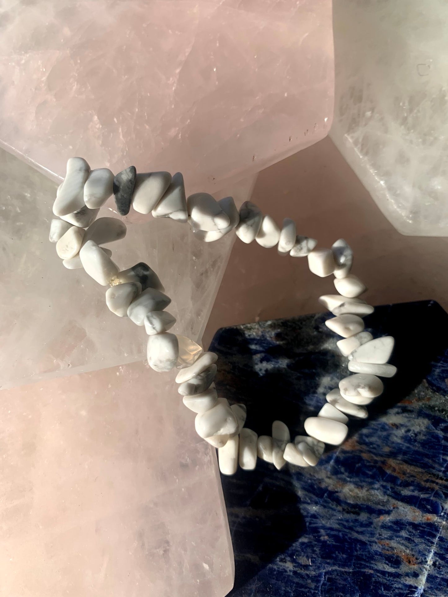 Howlite Anklet