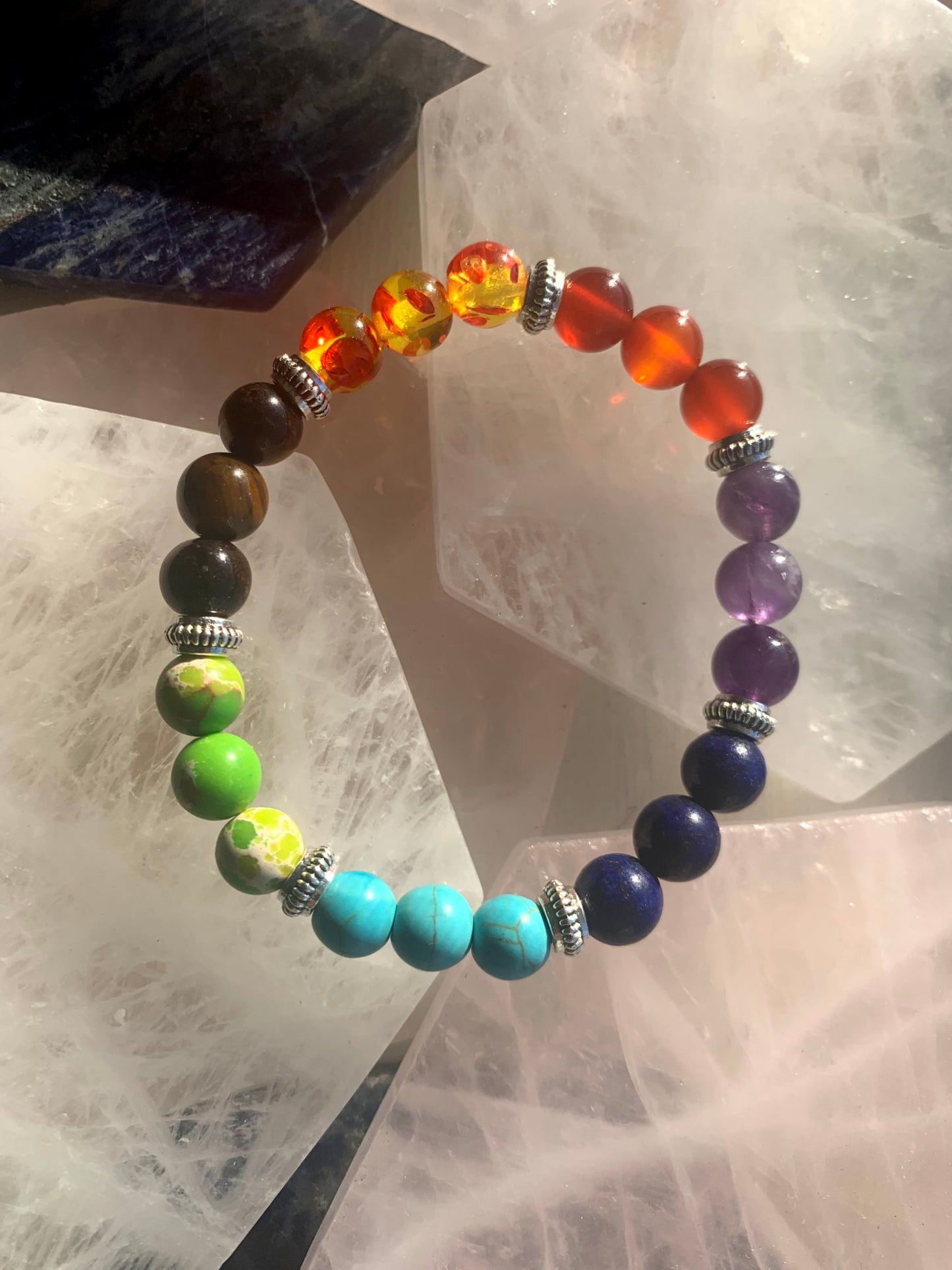 7 Chakra Crystal Bracelet