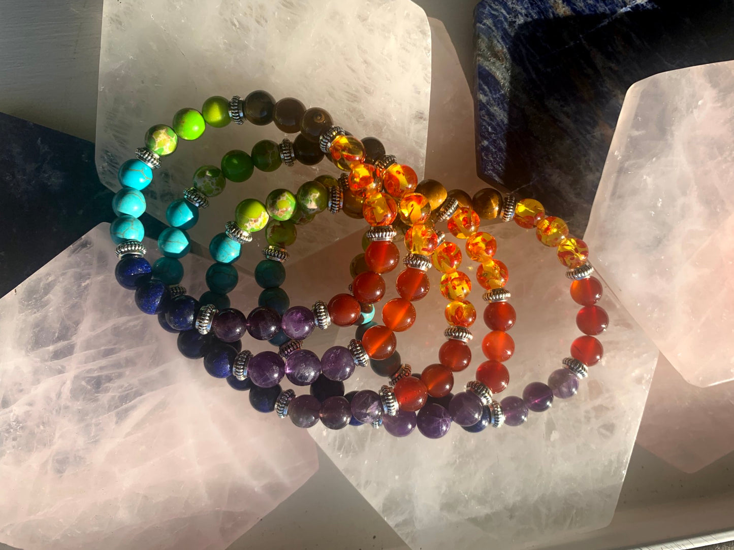 7 Chakra Crystal Bracelet