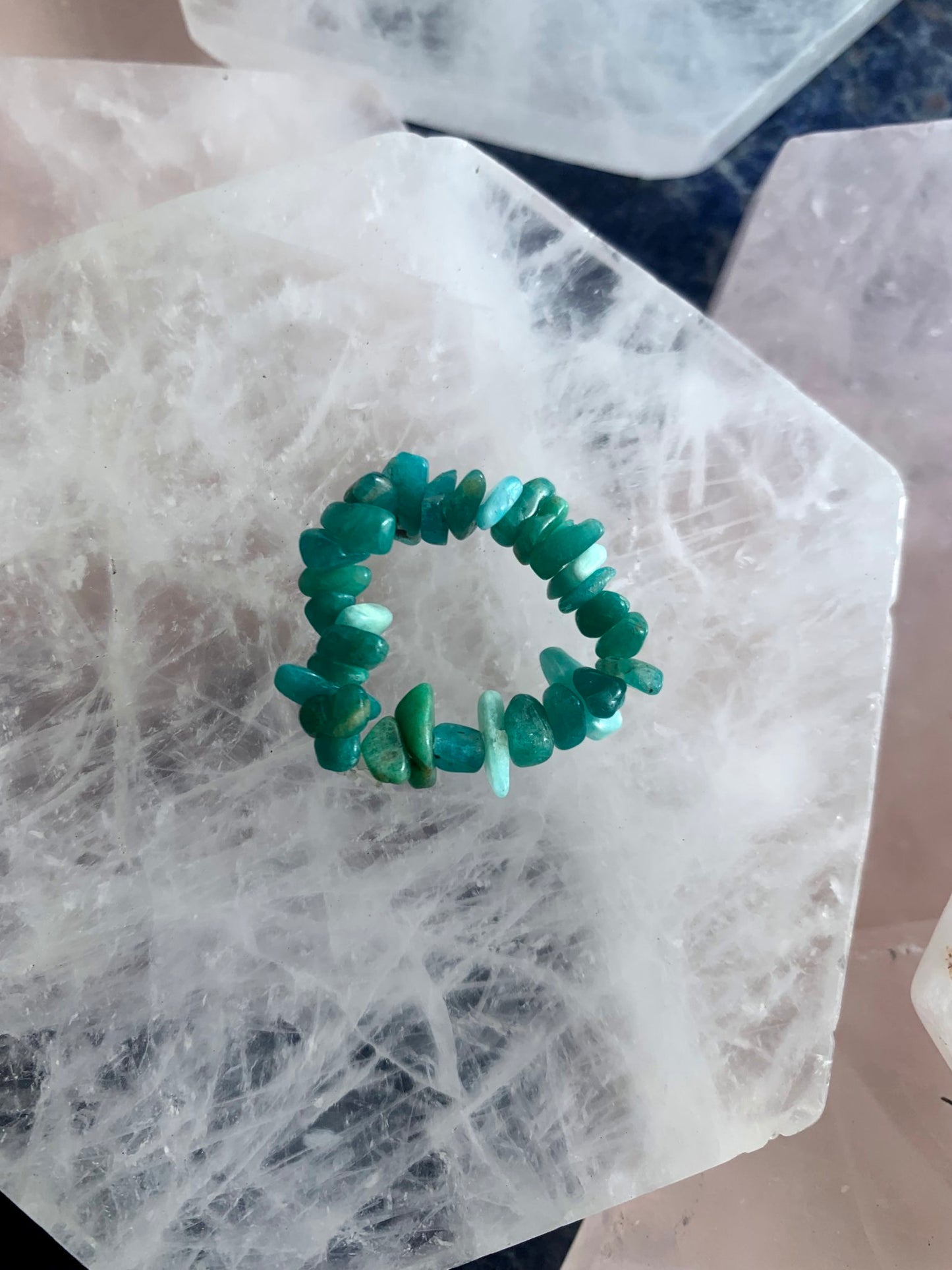Amazonite Gravel Ring