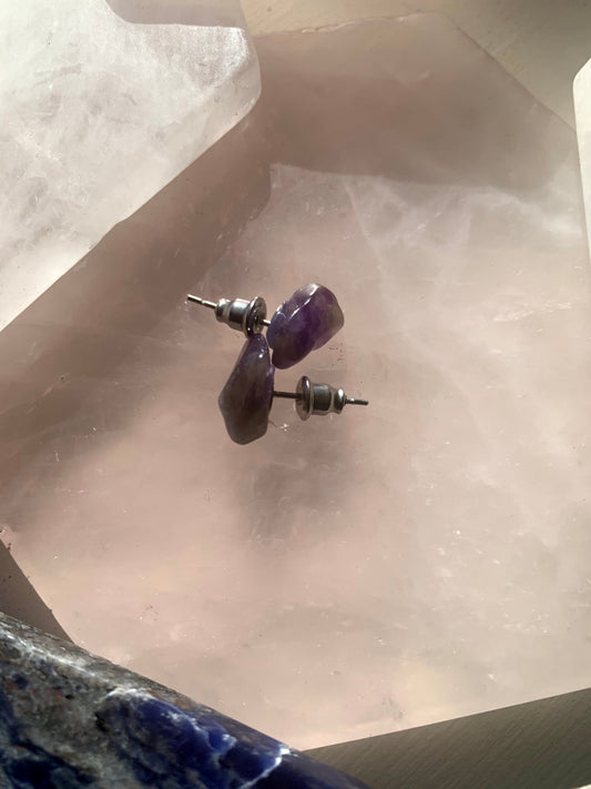 Amethyst Earrings - DD COLLECTION