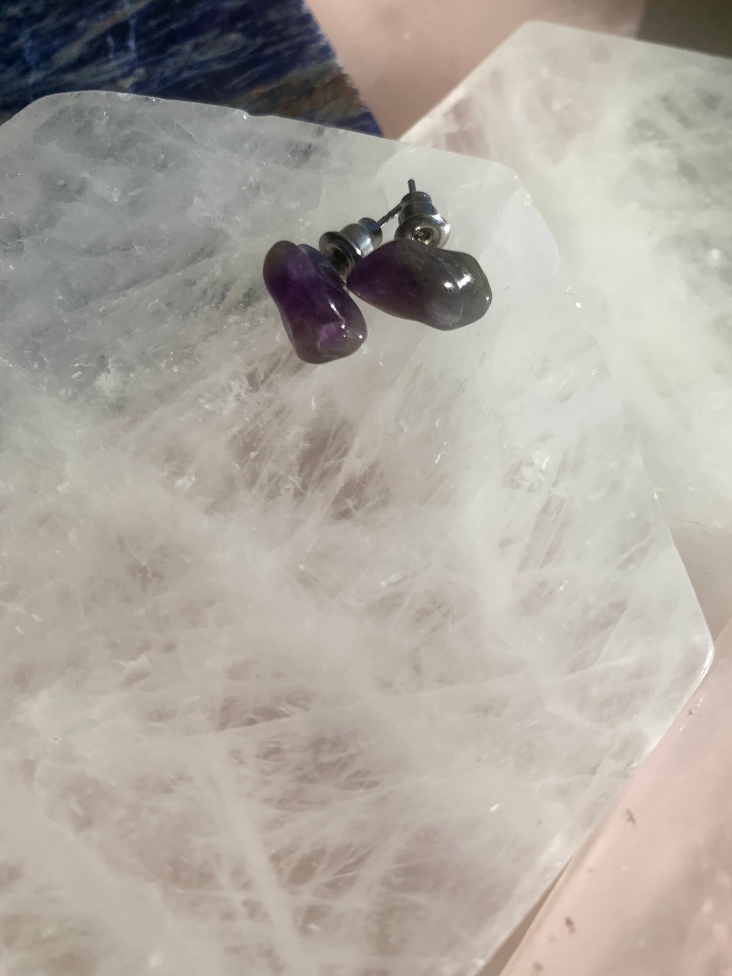 Amethyst Earrings - DD COLLECTION
