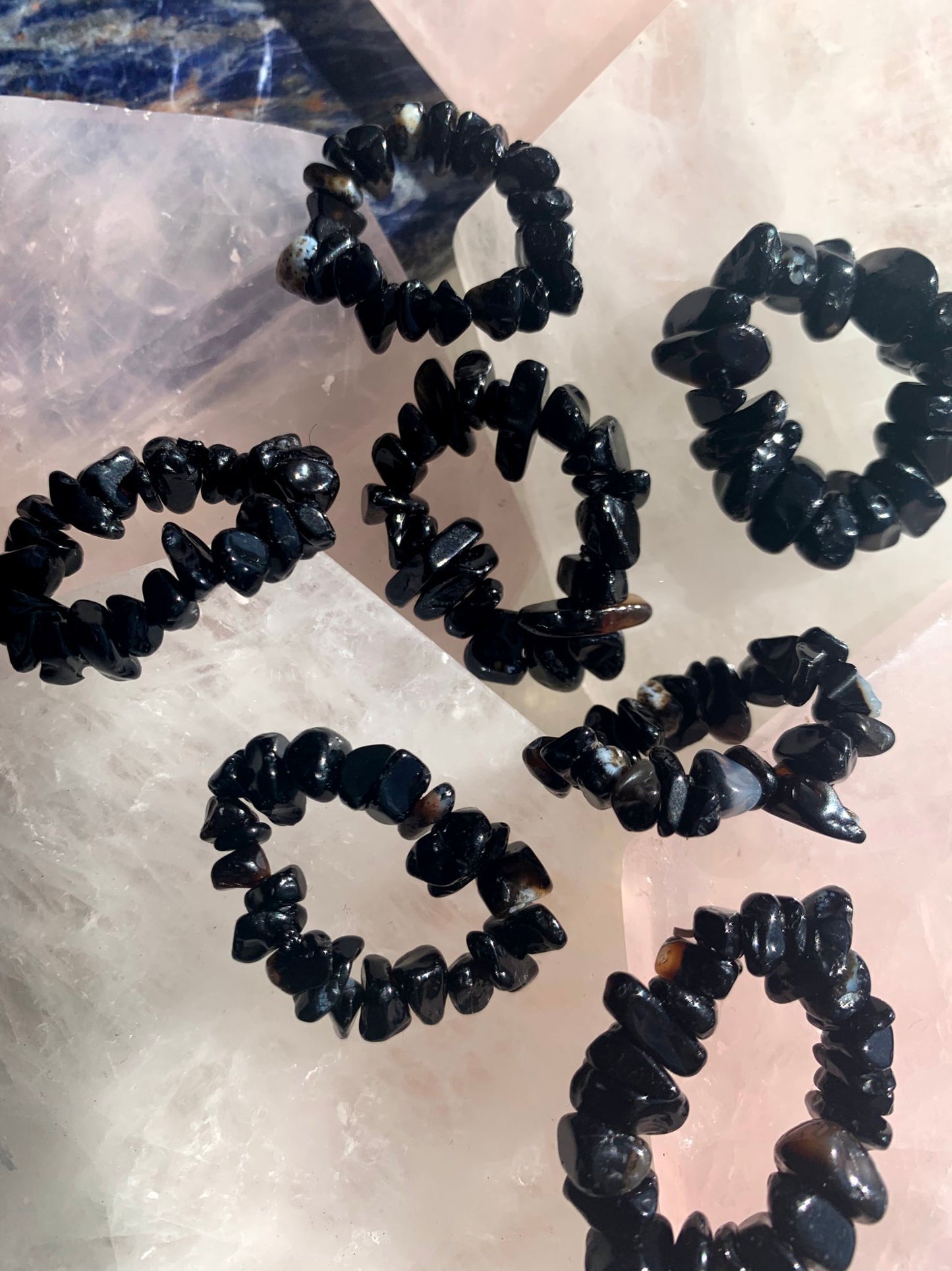Black Agate Ring