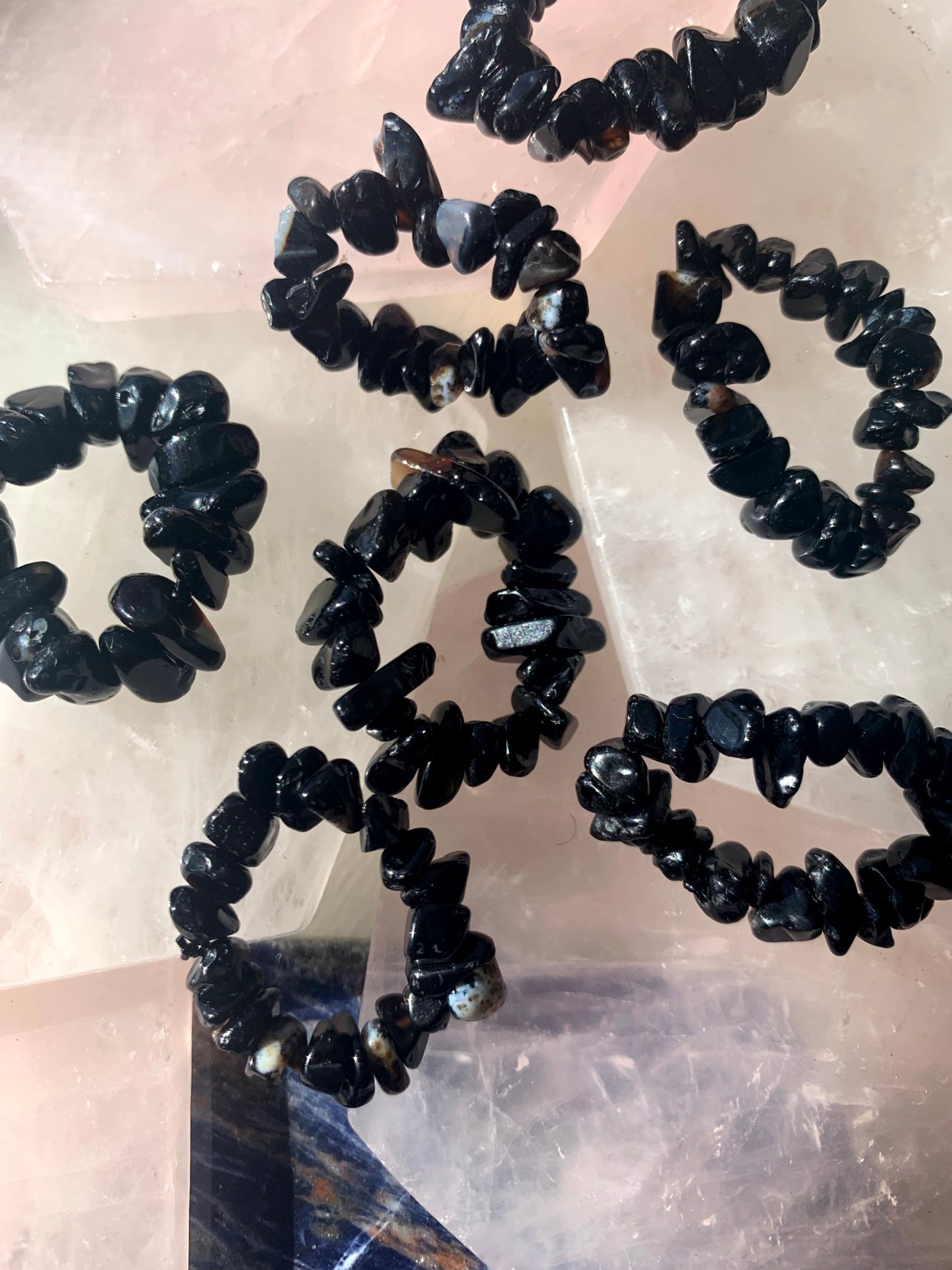Black Agate Ring