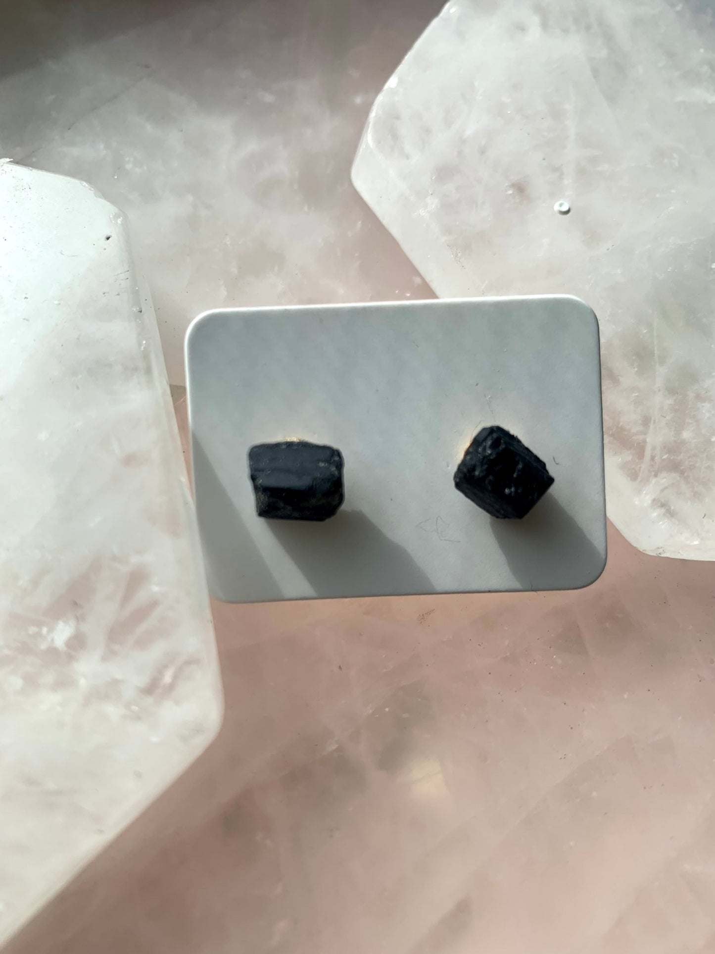 Black Tourmaline Earrings