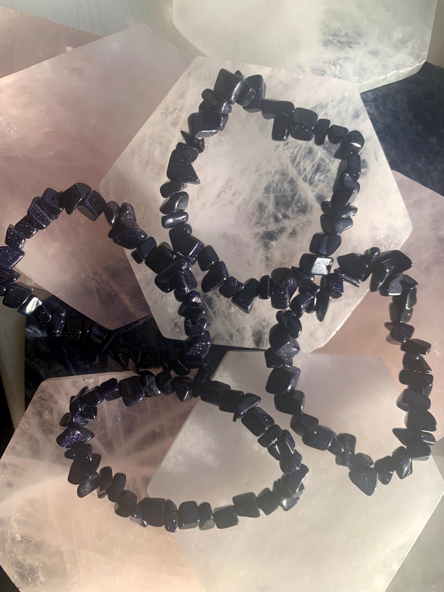 Blue Sandstone Bracelet