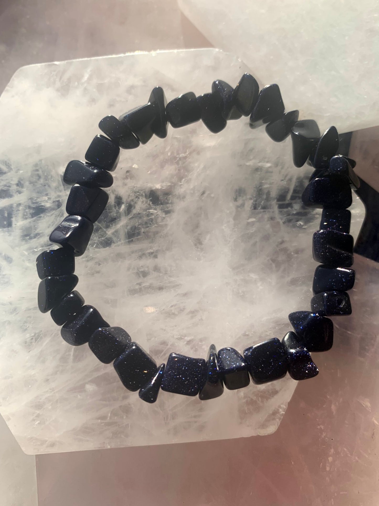 Blue Sandstone Bracelet