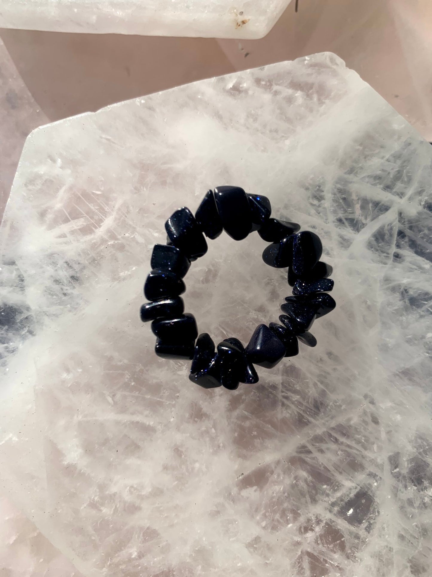 Blue Sandstone Ring