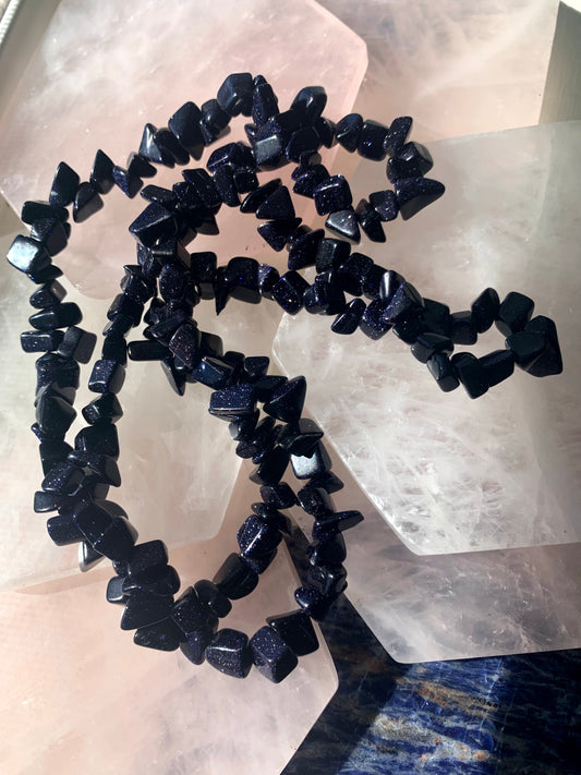 Blue Sandstone Waist Beads