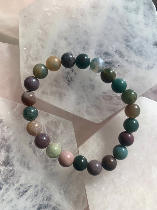 Indian Agate Bracelet