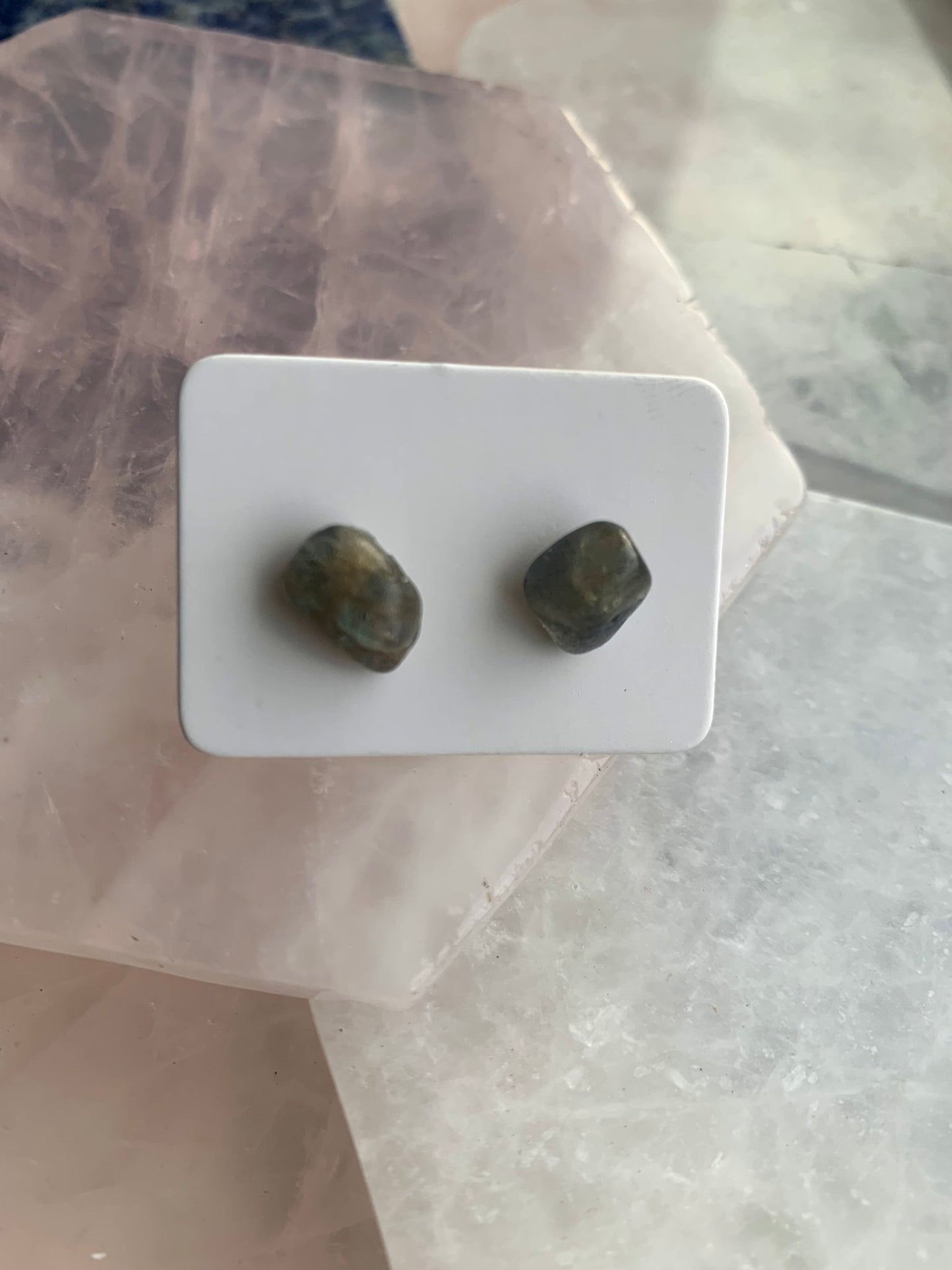 Labradorite Earrings