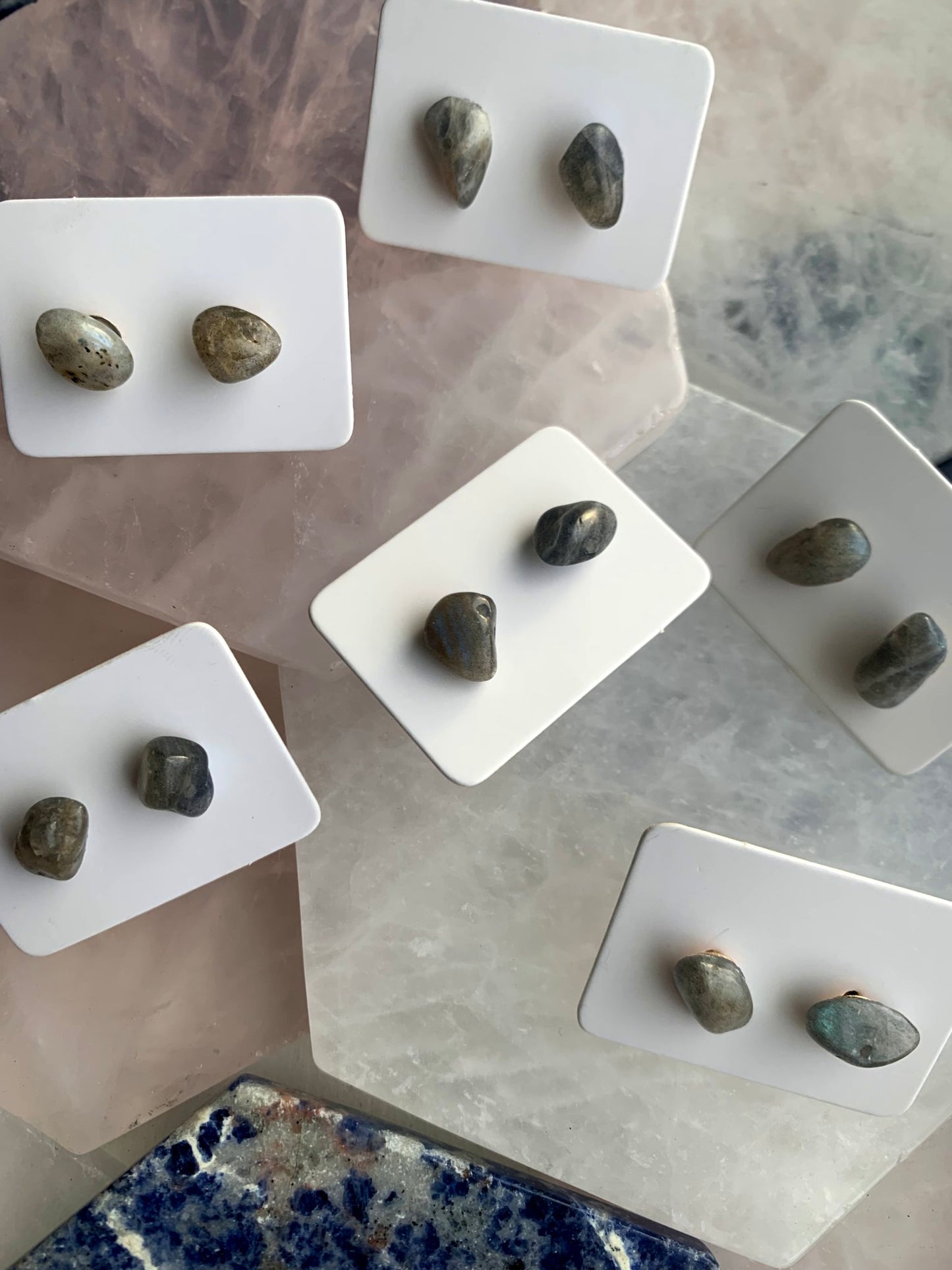 Labradorite Earrings
