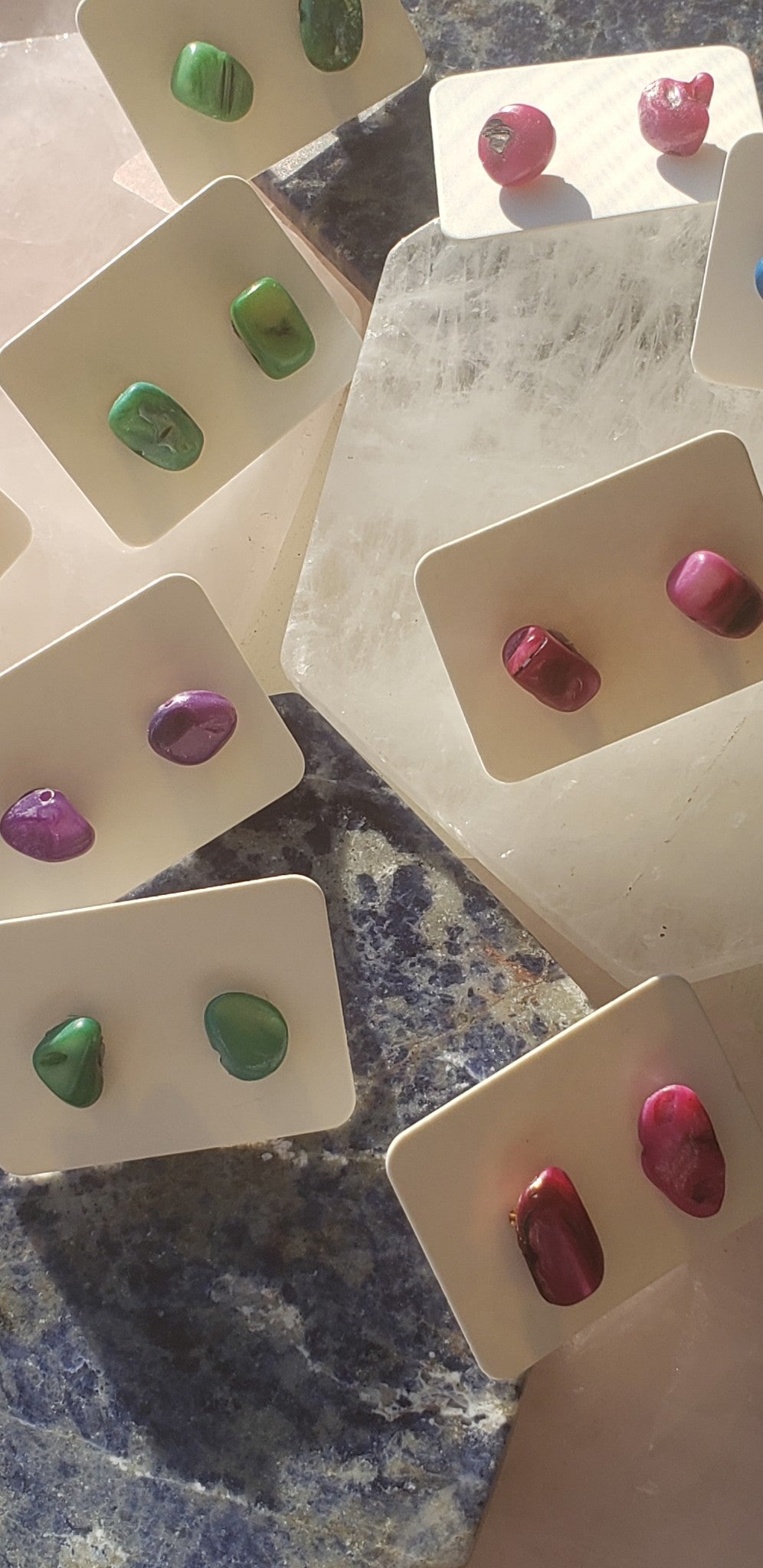 Mother Of Pearl Shell Earrings