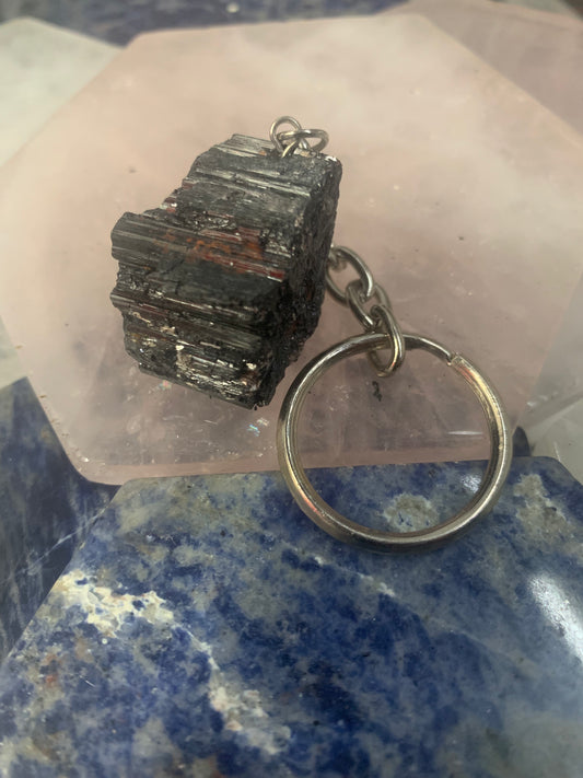Black Tourmaline Keychain