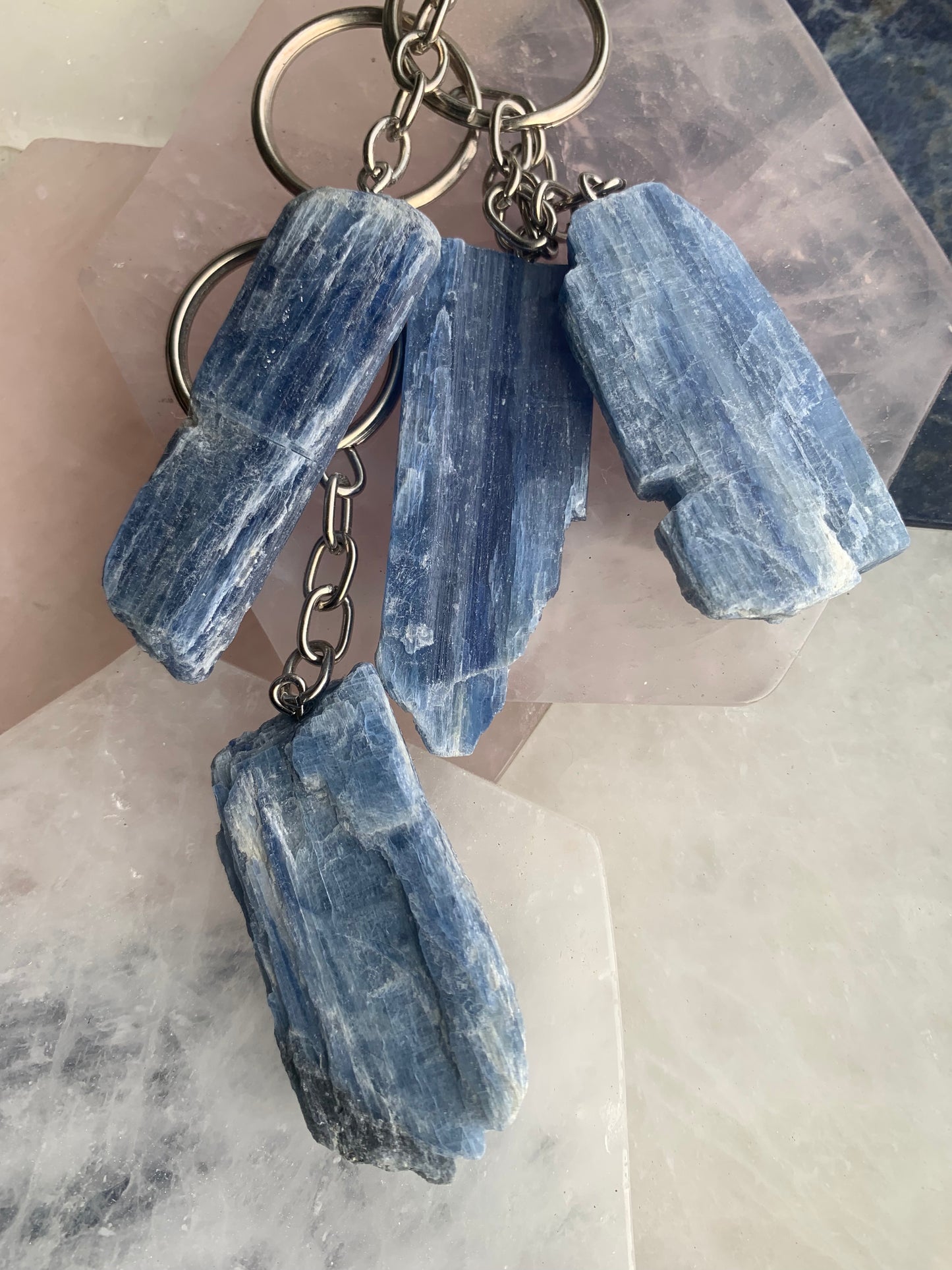 Kyanite Keychain