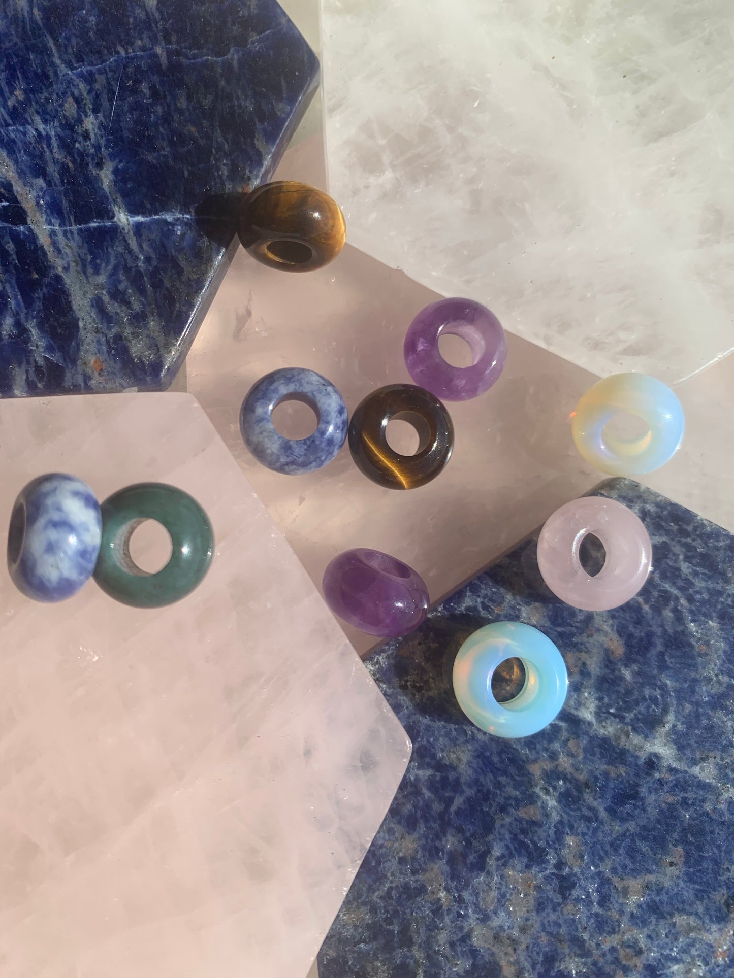 Assorted Gemstone Loc Jewels