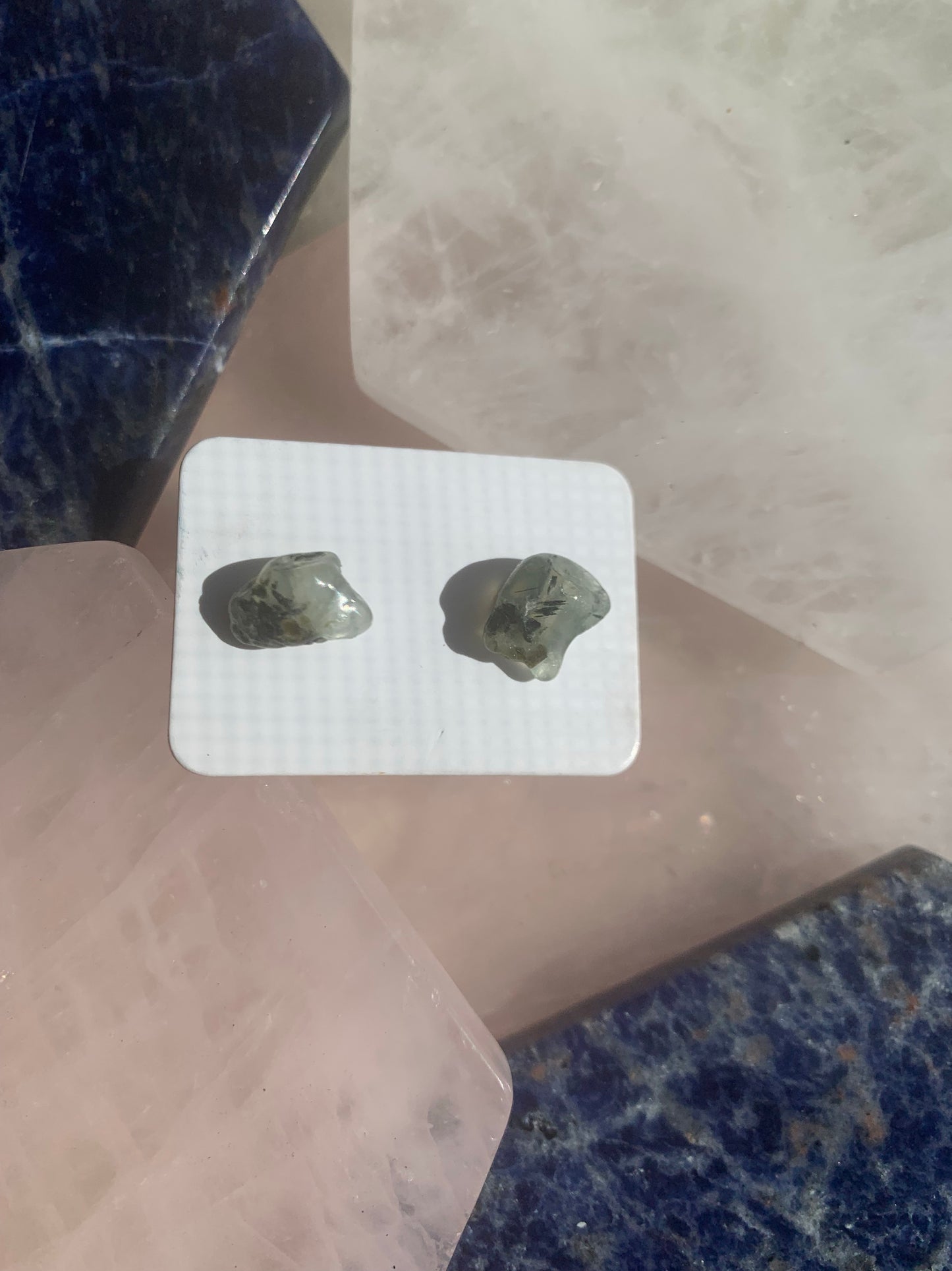 Prehnite Earrings