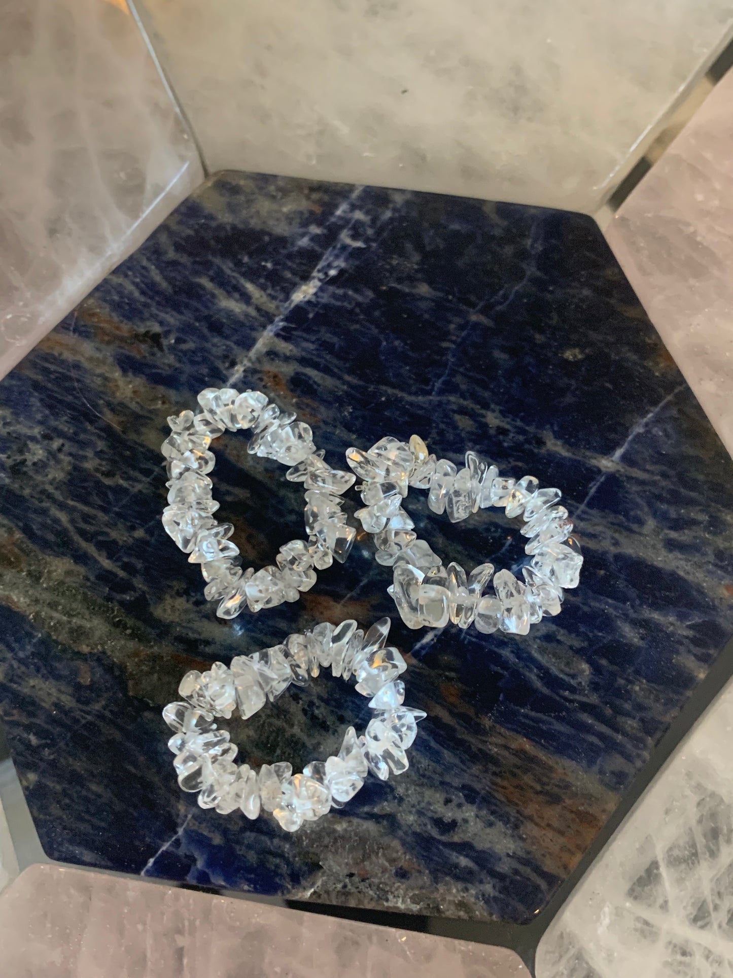 Clear Quartz Toe Ring