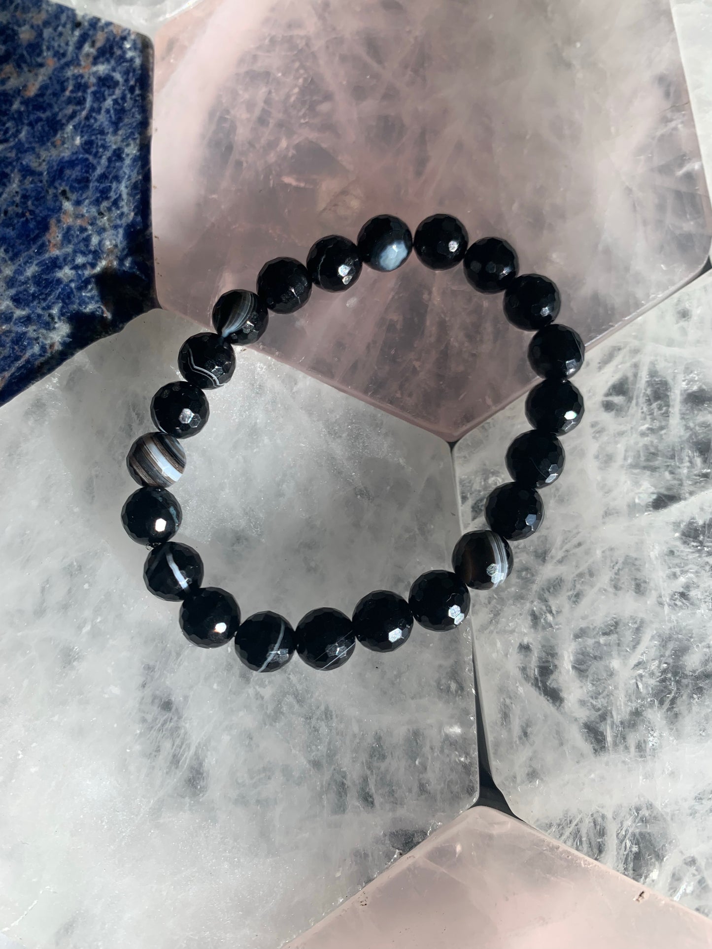 Black Agate Bracelet