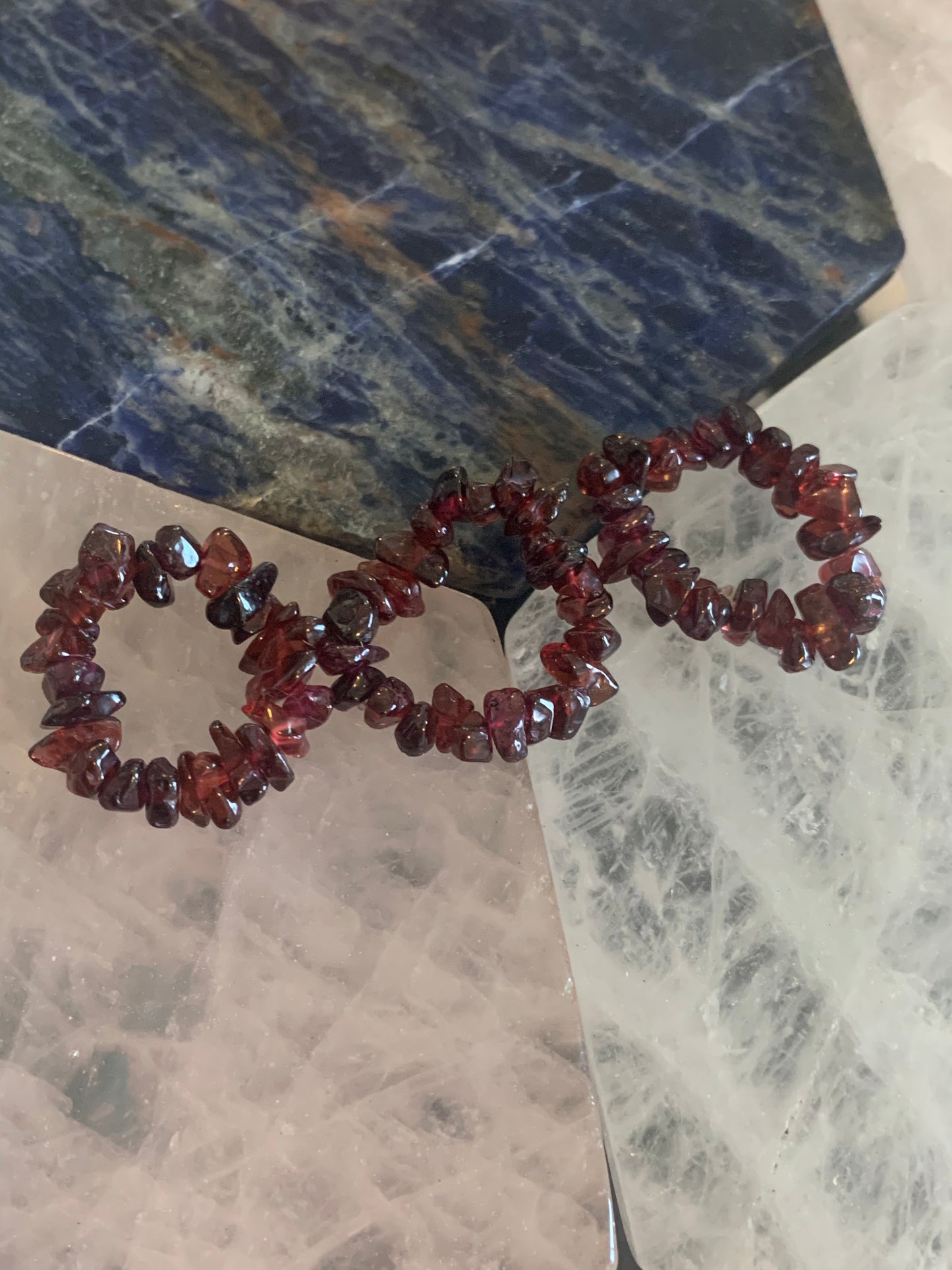Garnet Toe Ring