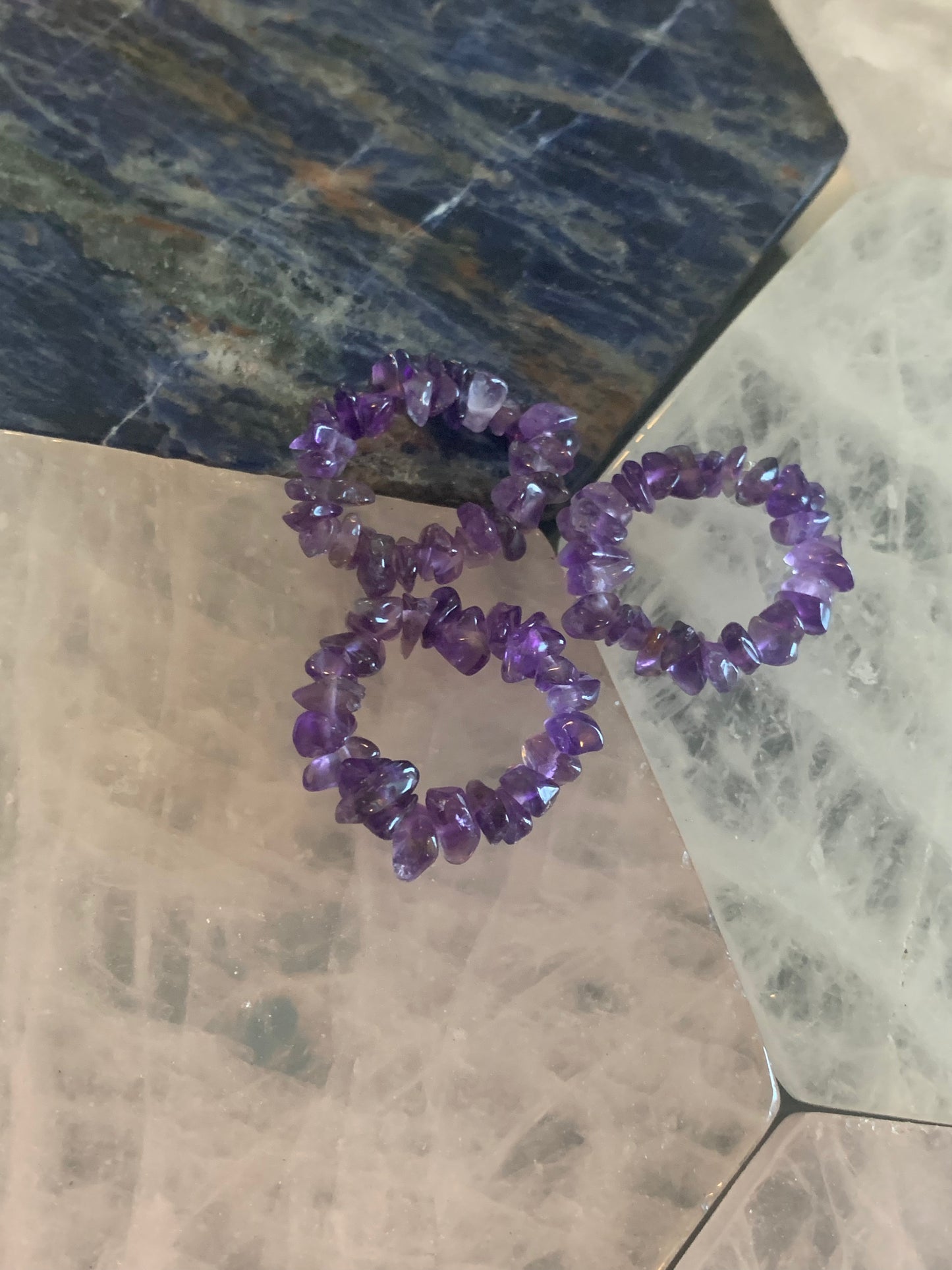 Amethyst Toe Ring