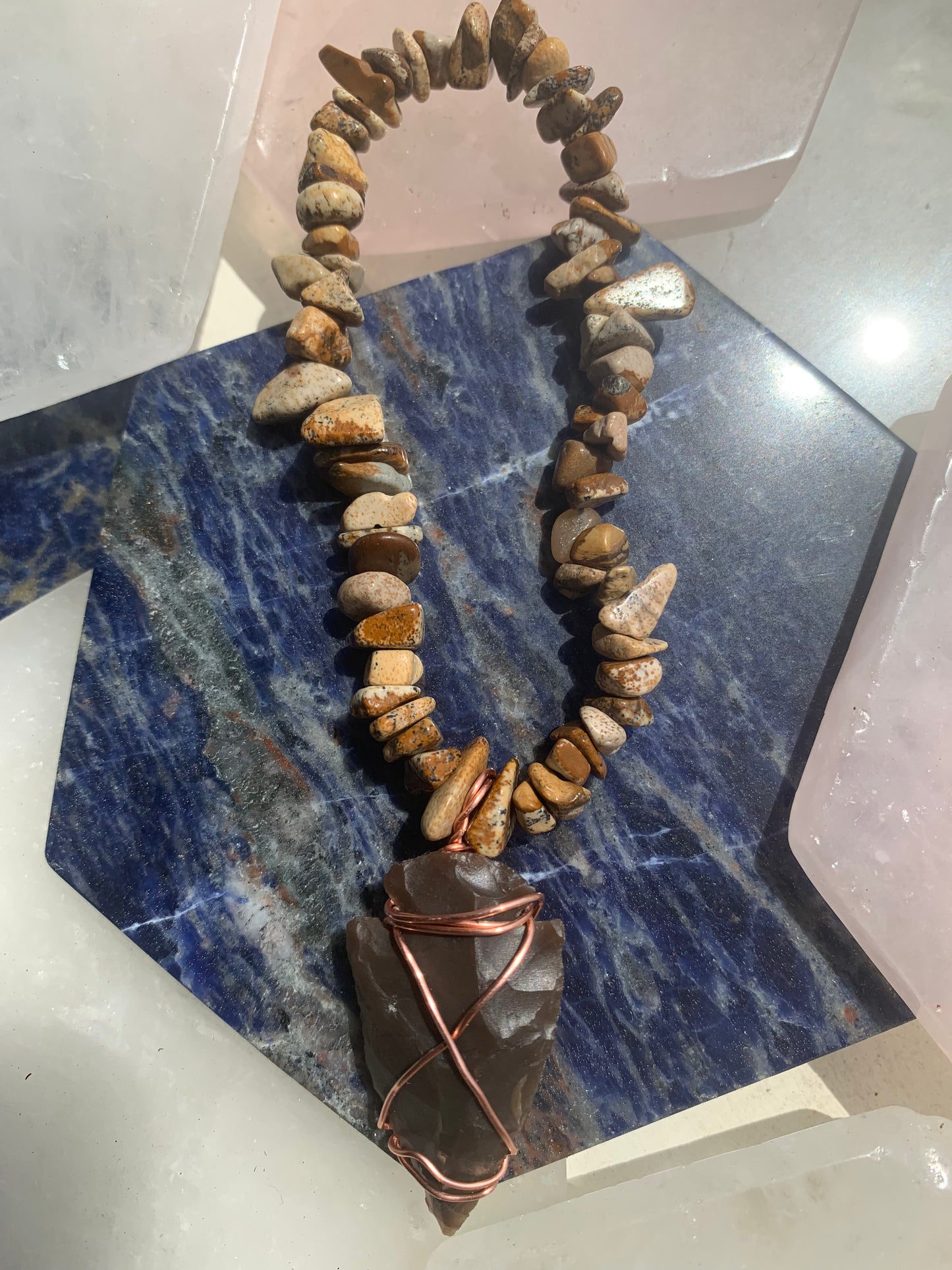 Jasper Arrowhead Bracelet