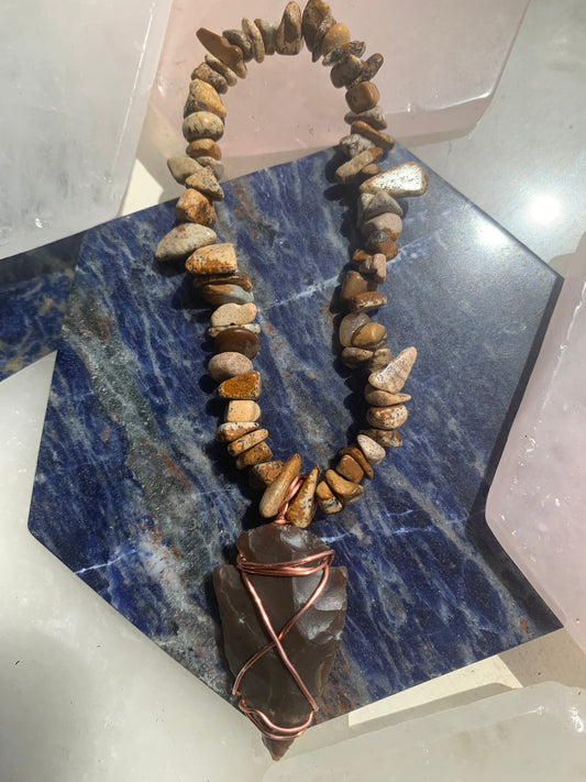 Jasper Arrowhead Bracelet