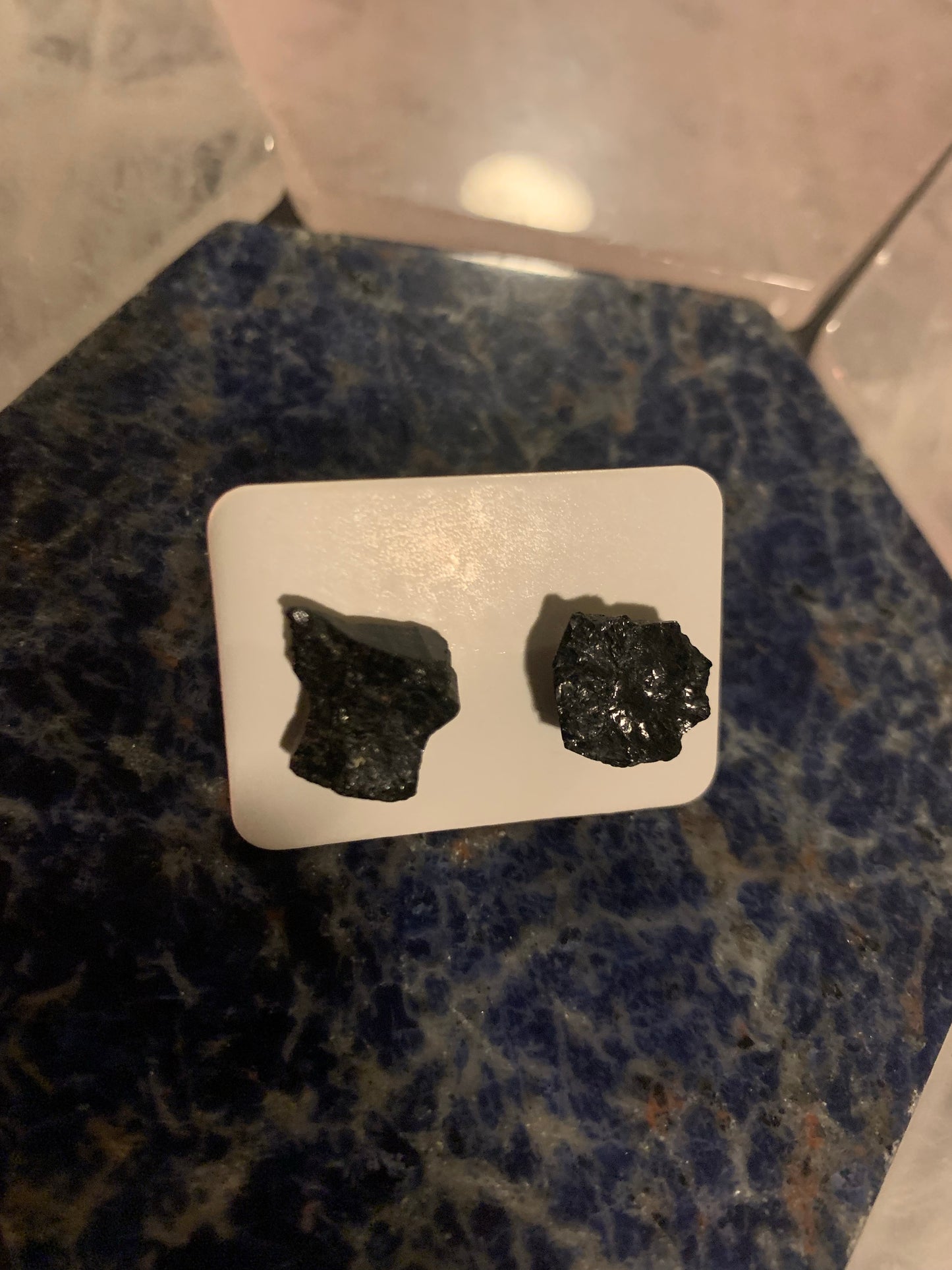 Black Tourmaline Earrings