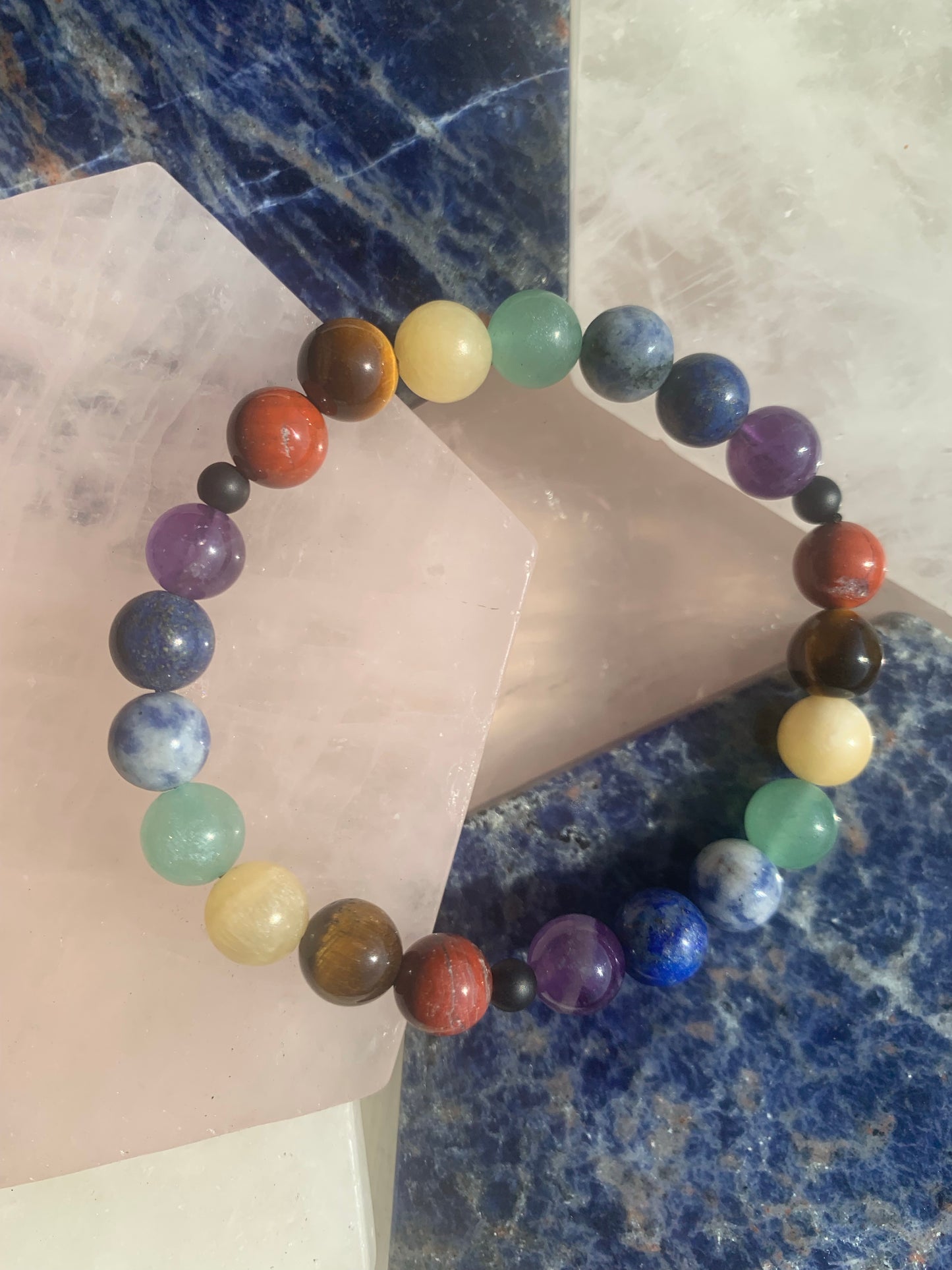 7 Chakra Crystal Bracelet